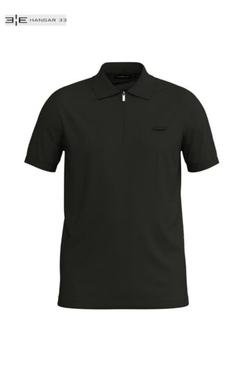 Camisa Polo Masculina com Zíper Gola