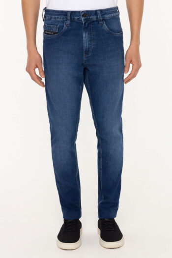 Calça Jeans Skinny Masculina Com Elastano Turbohélice