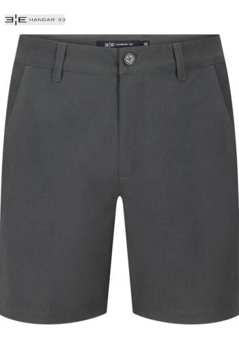 Shorts Com Bolsos Em Tecido Com Elastano