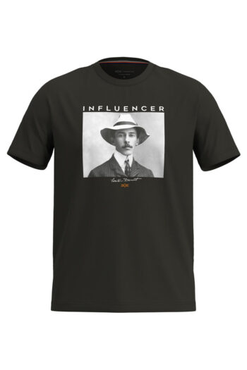 T-Shirt Estampa Localizada Em Meia Malha De Algodão