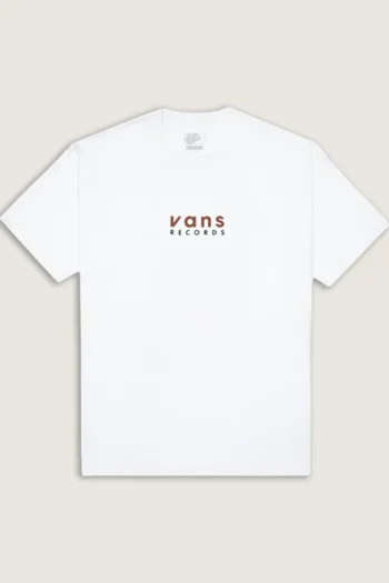 Camiseta Vans Records SS White