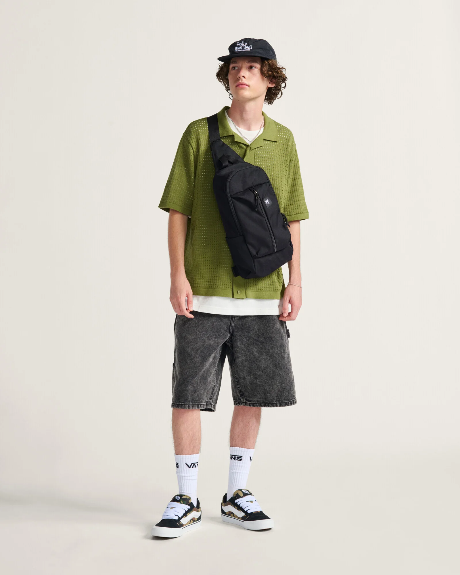 Mochila Warp Sling Black Ripstop - Imagem 3