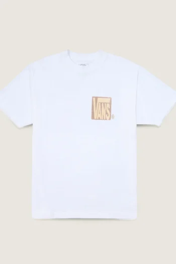 T-Shirt Stack Crackle White
