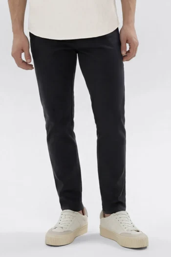 Calça Skinny Turbohélice Em Sarja Com Elastano